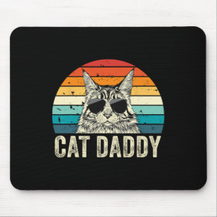 Retro Cat Pappa Vintage Distress Maine Coon Cat Musmatta