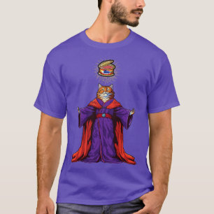 Retro Cat Pun Atheist Manar Women Kids Graphic Fun T Shirt