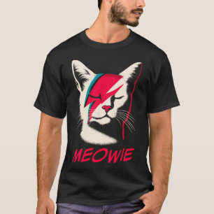 Retro Cat Rock and roll Music Cont Festival Ban T Shirt