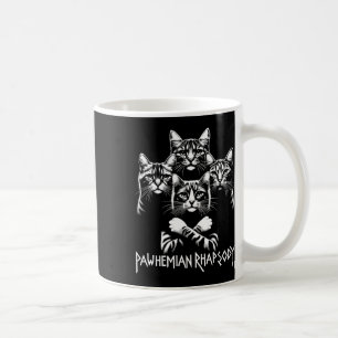Retro Cat Rock musik Concert Band Manar Kids Women Kaffemugg