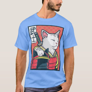 Retro Catzilla - Ancient Japansk Cat Art - Anime T Shirt
