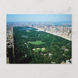 Retro Central Park-vykort Vykort