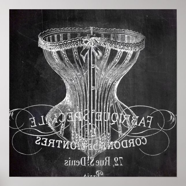 Retro chalkboard-skript som segrare för språkkorse poster (Framsidan)