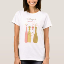 Retro Champagne Cute Personlig Bridesmaid