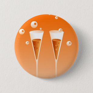 Retro champagne knapp
