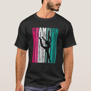 Retro Champion of Artistic Rhythmic Gymnastics Tea T Shirt