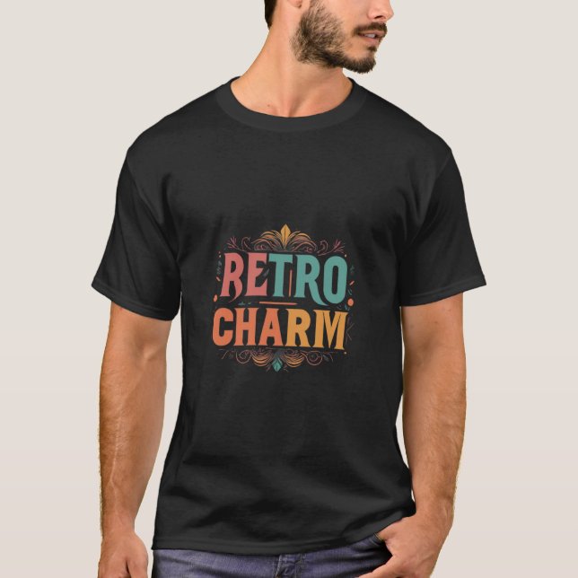 Retro Charm T Shirt (Framsida)