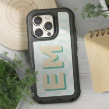 Retro Checkerboard, fet monogram