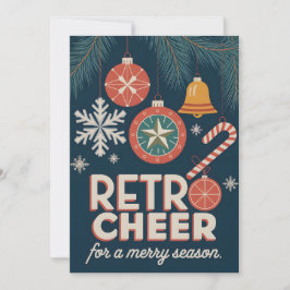 Retro Cheer - julkort