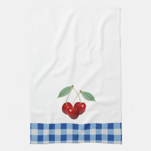Retro Cherries Kitchen Towel Kökshandduk