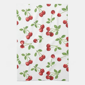 Retro Cherries Kitchen Towel Kökshandduk