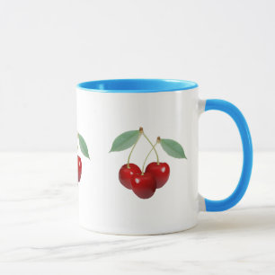 Retro Cherries Mugg
