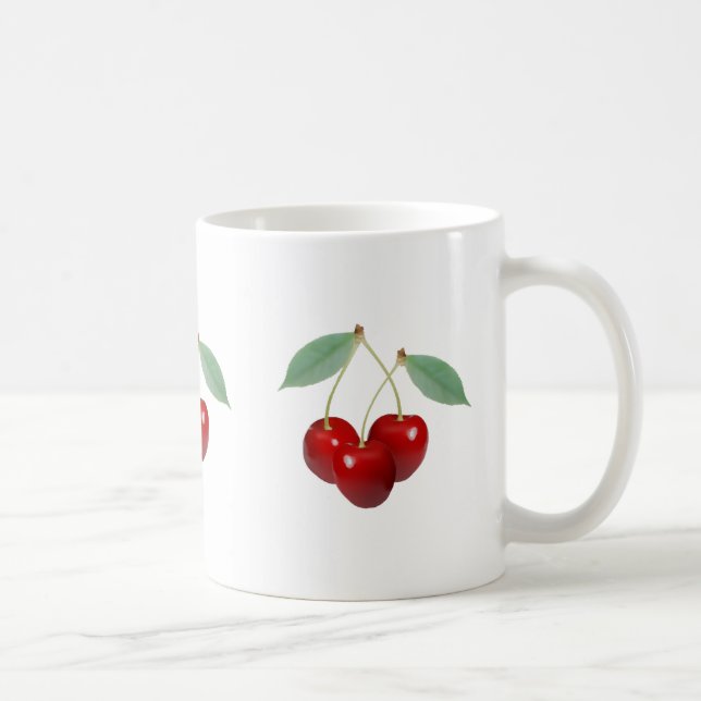 Retro Cherries Mugg (Höger)