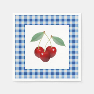 Retro Cherries Trasa Napkin Pappersservett