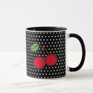 Retro Cherry Coffee Mugg