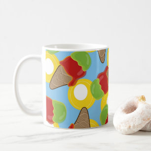 Retro Cherry och Lime Ice Cream Mugg
