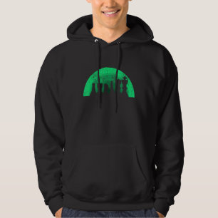 Retro Chess Delarare Chess Player 2 Hoodie