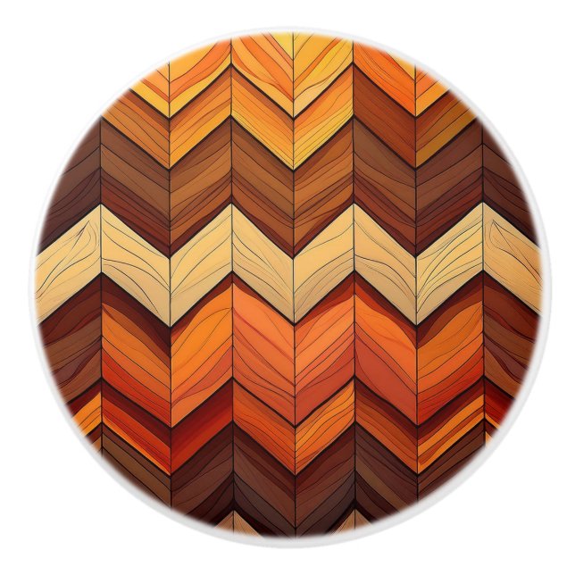 Retro Chevron Knopp (Framsidan)