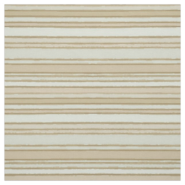 Retro Chic Beige Taupe Greige Rand Mönster Tyg (Prov)