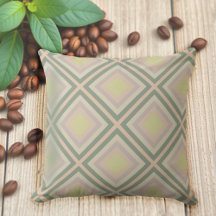 Retro Chic Geometrisk Lemon Pastell