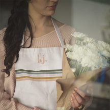 Retro Chic Ränder Monogram