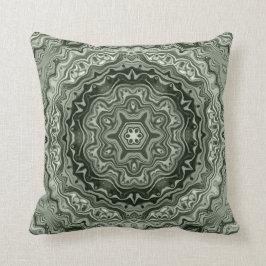 Retro Chic Söt persian mandala-blomma marmorerad Kudde