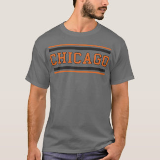 Retro Chicago City College-stil pojke T Shirt