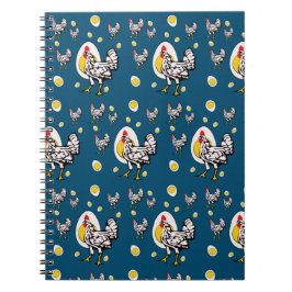 Retro Chickens Anteckningsbok