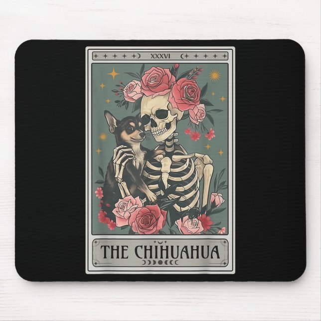 Retro Chihuahua Dog Lover The Moon Halloween , Wom Musmatta (Framsidan)