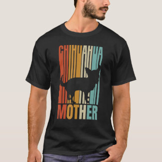 Retro Chihuahua Mor Hund Woman T Shirt