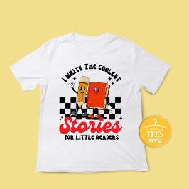 Retro Children's Author Unisex T-Shirt