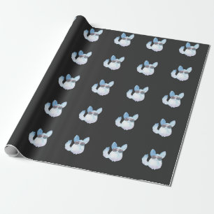Retro Chinchilla Rodent med Sunglass Presentpapper