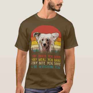 Retro Chinese Crestated varenda gång du gör varje  T Shirt