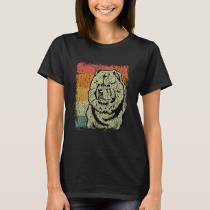 Retro Chow Chow Chow Hund Gift Vintage Chow Chow C T Shirt