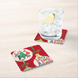 Retro christmas-Julfest underlägg