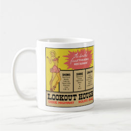 Retro Cincinnati Lookout House stil design Kaffemugg