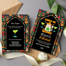 Retro Cinco De Mayo- Cute Margarita Fiesta