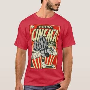 Retro CINEMA: Film Night T-Shirt