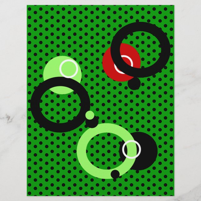 Retro Circles Letterhead (Framsida)