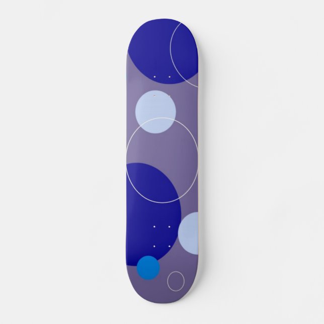 Retro Circles Skateboard (Framsida)
