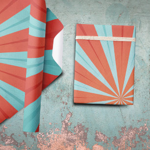 Retro Circus Mönster Presentpapper