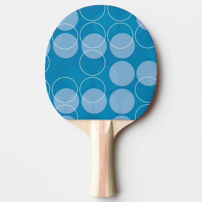 Retro cirklar pingisracket (Framsidan)