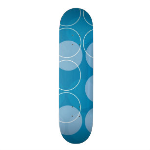 Retro cirklar skateboard bräda 21,5 cm