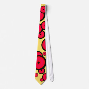 Retro cirklar tien slips