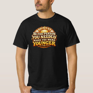Retro Citat Inspirerande T-Shirt