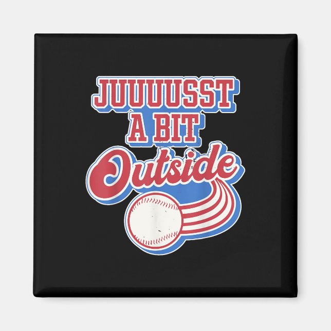 Retro Citat lite utanför den fina idrottens baseba Magnet (Framsidan)
