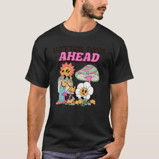 Retro Citat tjej T Shirt