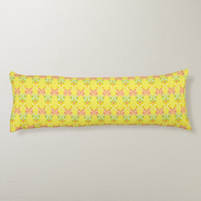 Retro Citrus Body Pillow Kroppskudde (Baksidan)