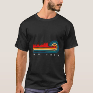 Retro City of New York T Shirt