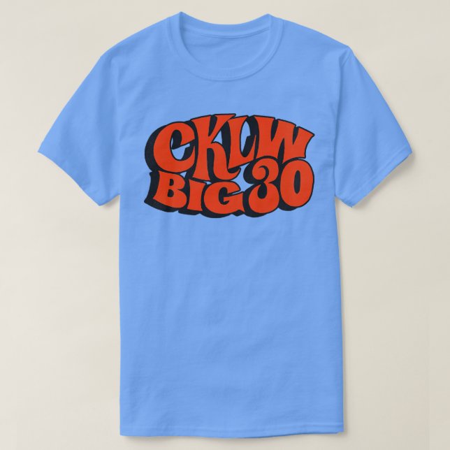 Retro CKLW 800 Windsor Radio Station T Shirt (Design framsida)